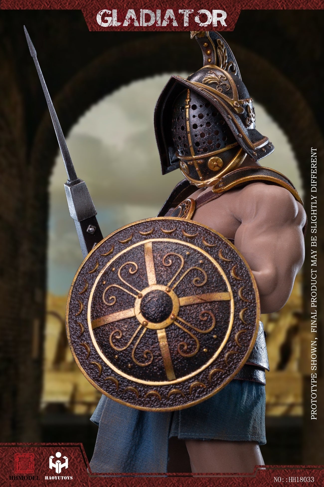 Pedido Figura Gladiator Hoplomachus marca HaoyuToys HH18033 escala 1/6