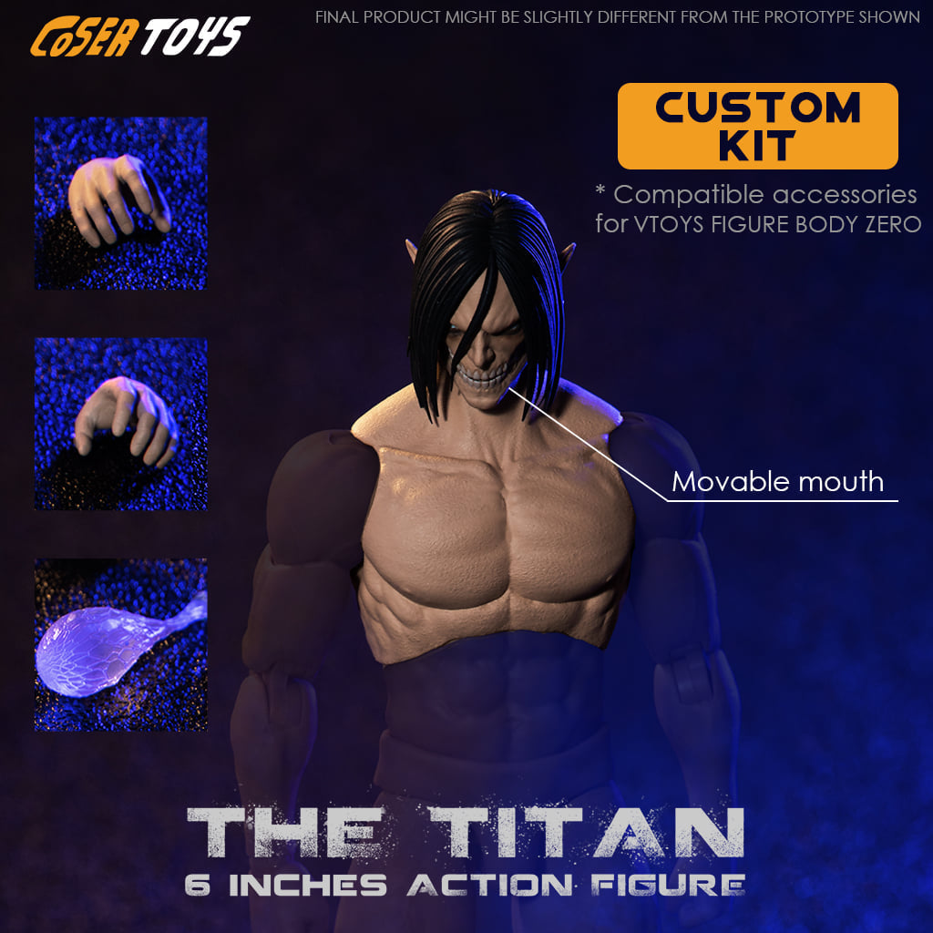 Pedido Figura The Titan marca Coser Toys AD001 escala pequeña 1/12