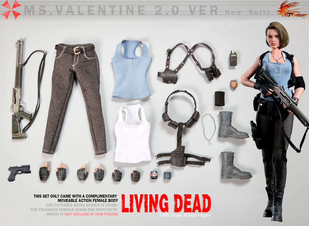 Pedido Figura Ms. Valentine 2.0 marca Hot Heart FD009A escala 1/6