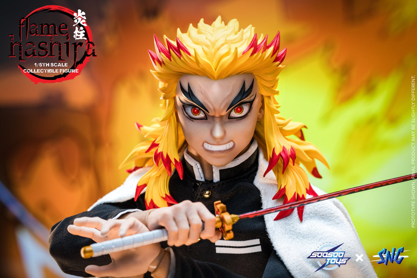 Pedido Figura Flame Hashira marca Soosootoys x SNC SC-001 escala 1/6