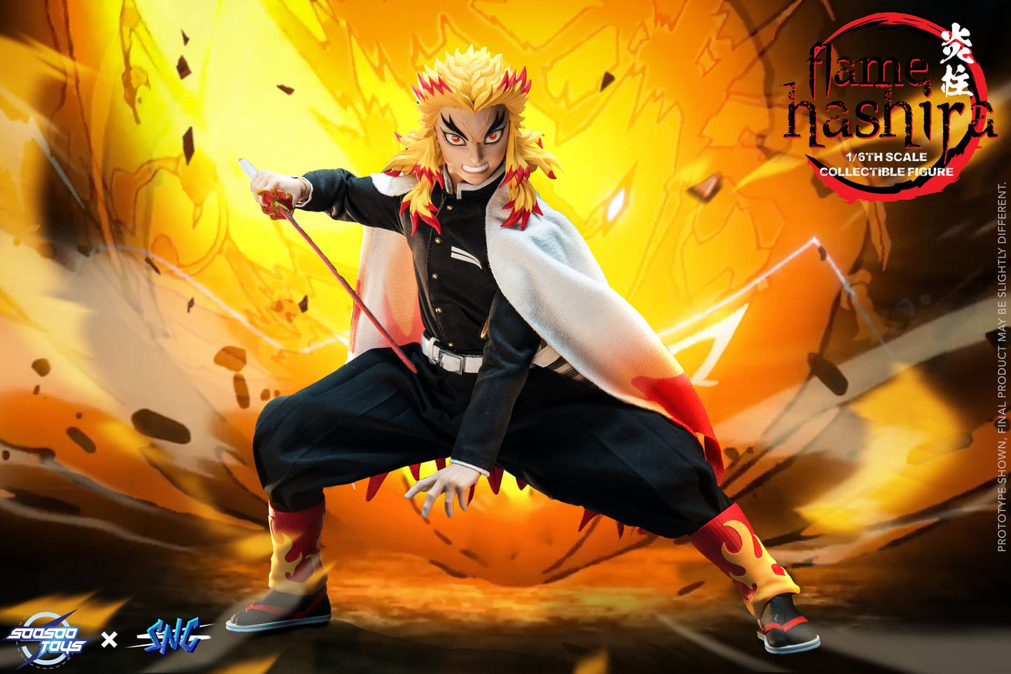 Pedido Figura Flame Hashira marca Soosootoys x SNC SC-001 escala 1/6