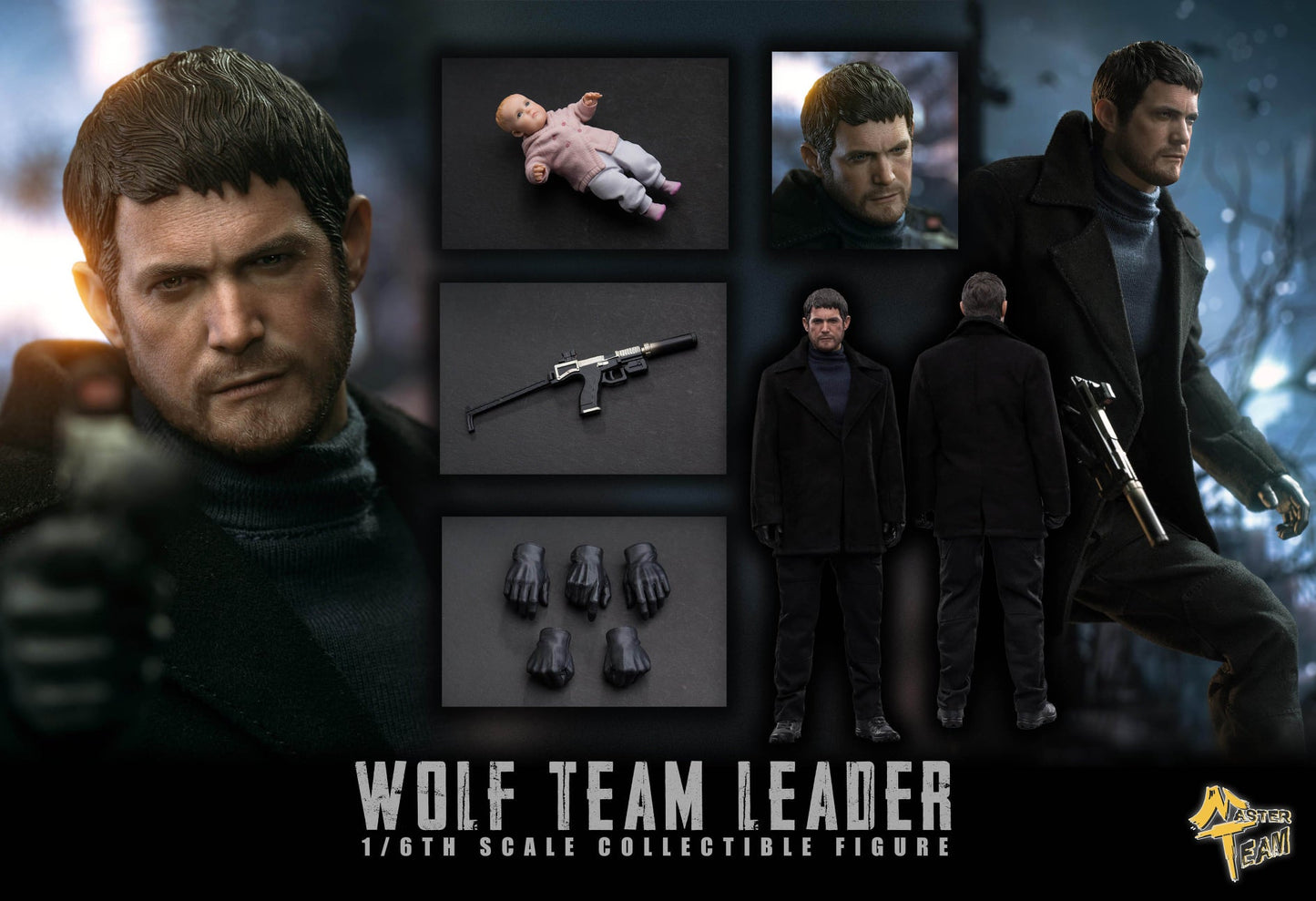 Pedido Figura Wolf Team Leader marca Master Team MT008 escala 1/6