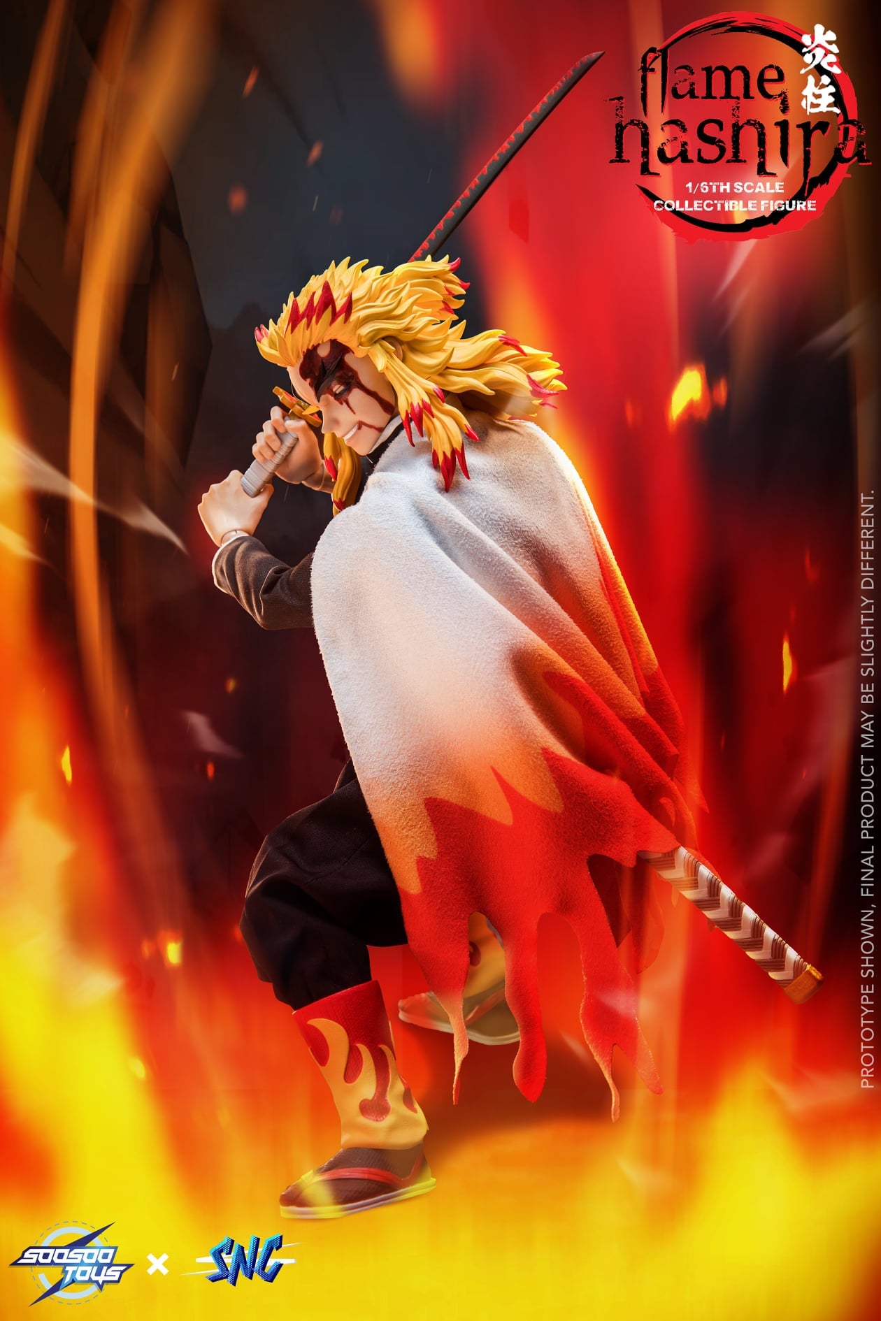 Pedido Figura Flame Hashira marca Soosootoys x SNC SC-001 escala 1/6