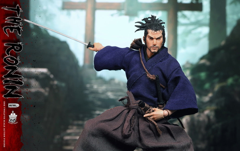 Pedido Figura (limitado) The Ronin marca Bullet Head BH007 escala pequeña 1/12