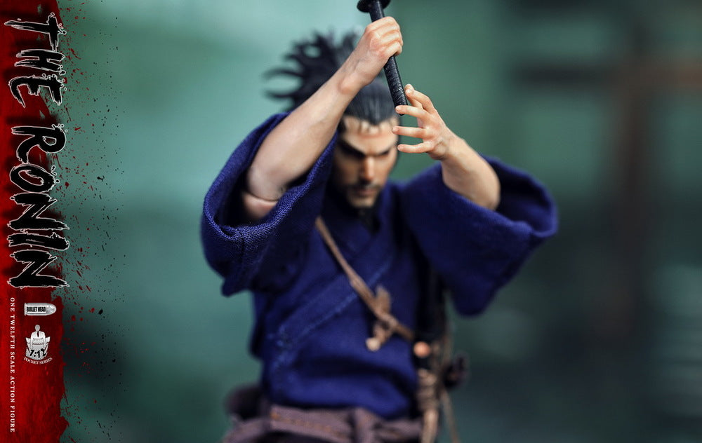 Pedido Figura (limitado) The Ronin marca Bullet Head BH007 escala pequeña 1/12