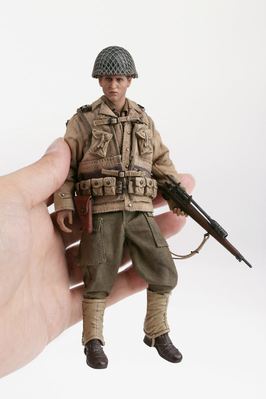 Pedido Figura WWII US Rescue Squad Sniper marca Poptoys CMS001 escala pequeña 1/12