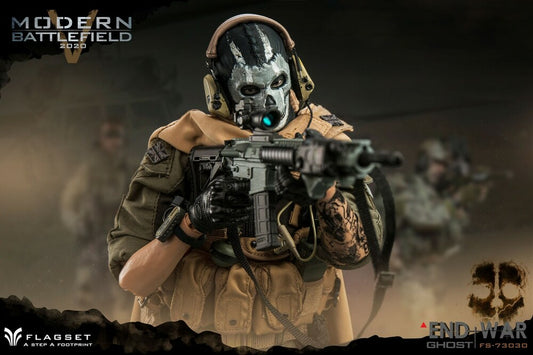 Preventa Figura Ghost - End War V marca Flagset FS-73030 escala 1/6 (relanzamiento)