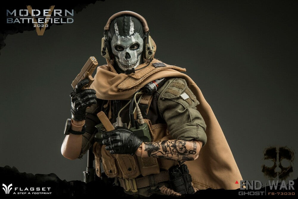 Preventa Figura Ghost - End War V marca Flagset FS-73030 escala 1/6 (relanzamiento)