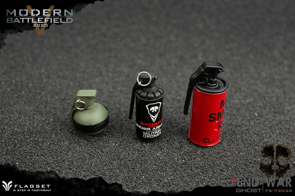 Preventa Figura Ghost - End War V marca Flagset FS-73030 escala 1/6 (relanzamiento)