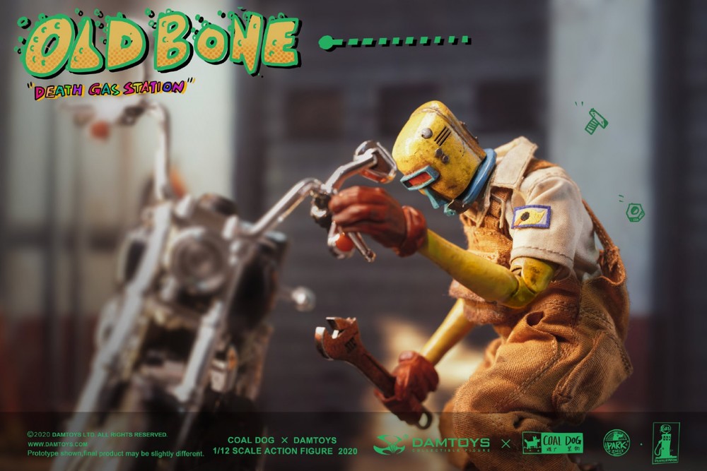 Pedido Figura OLD BONE – Death Gas Station marca Damtoys x CoalDog PES021 escala pequeña 1/12 (ART TOY)