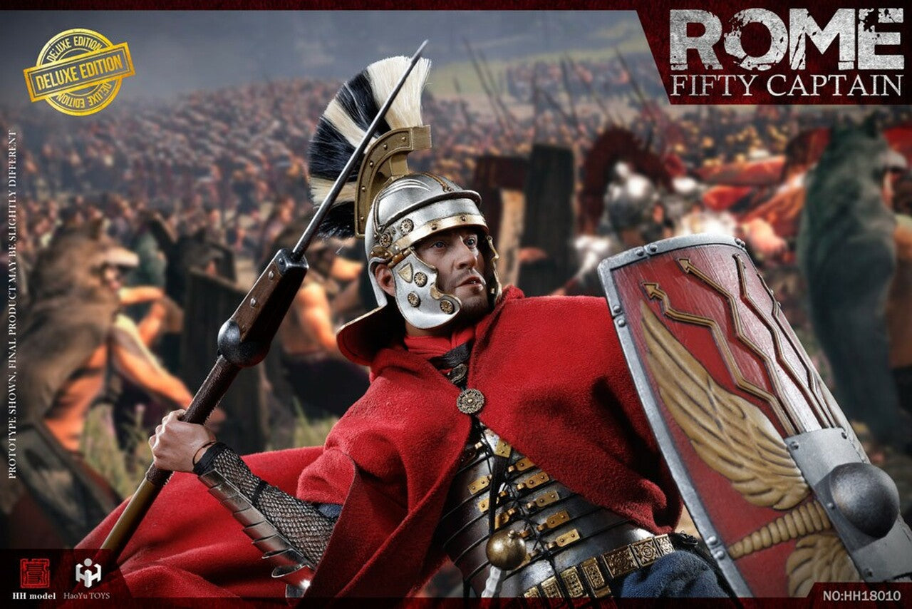 Pedido Figura Fifty Captain - Rome Imperial Army (Deluxe version) marca HHmodel x HaoyuToys HH18010 escala 1/6