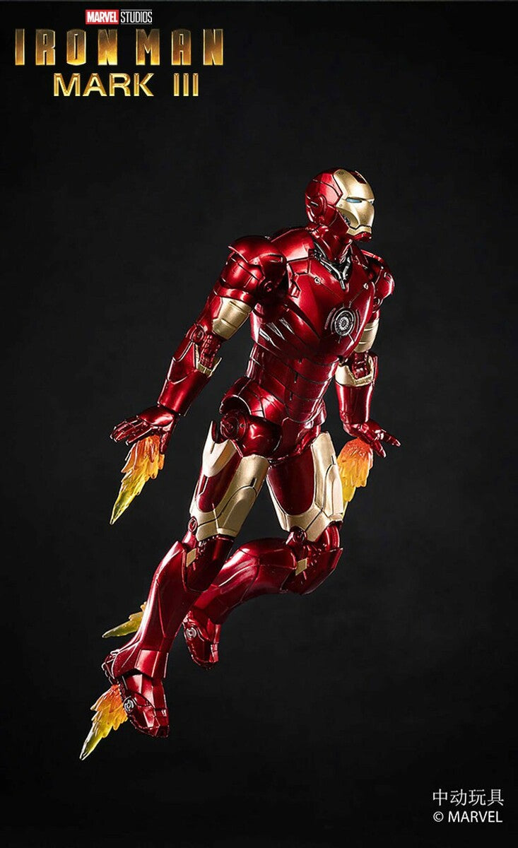 Pedido Figura Iron Man Mark III marca ZD Toys escala pequeña 1/10 (18 cm)