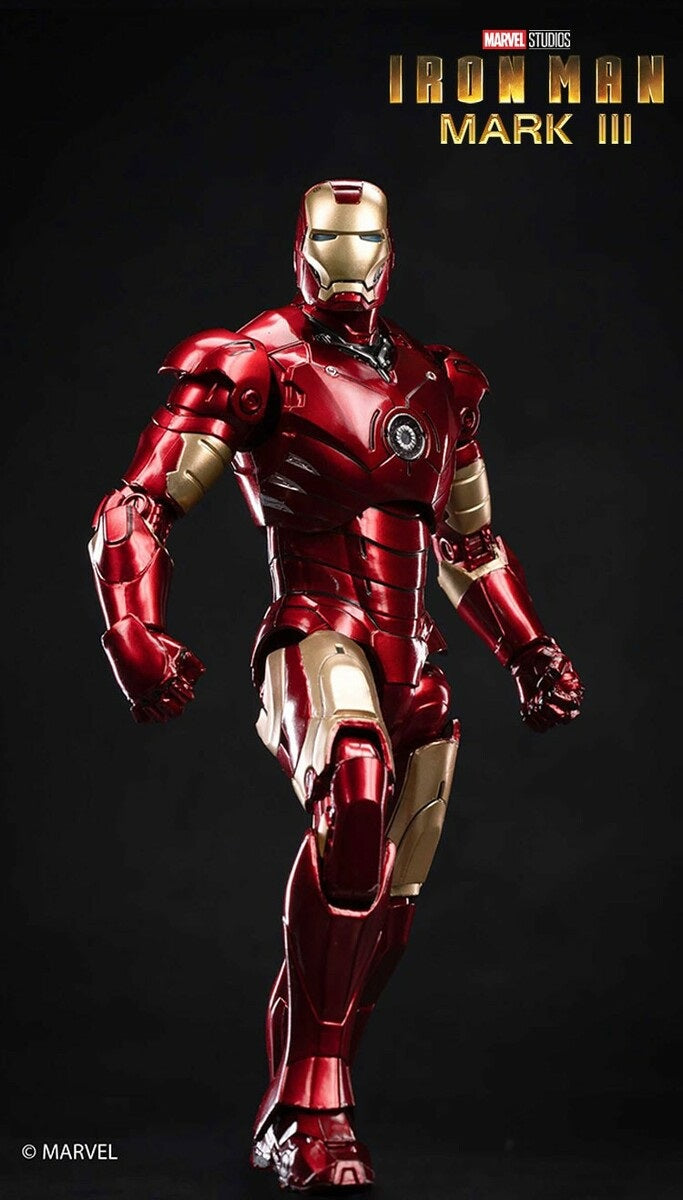 Pedido Figura Iron Man Mark III marca ZD Toys escala pequeña 1/10 (18 cm)