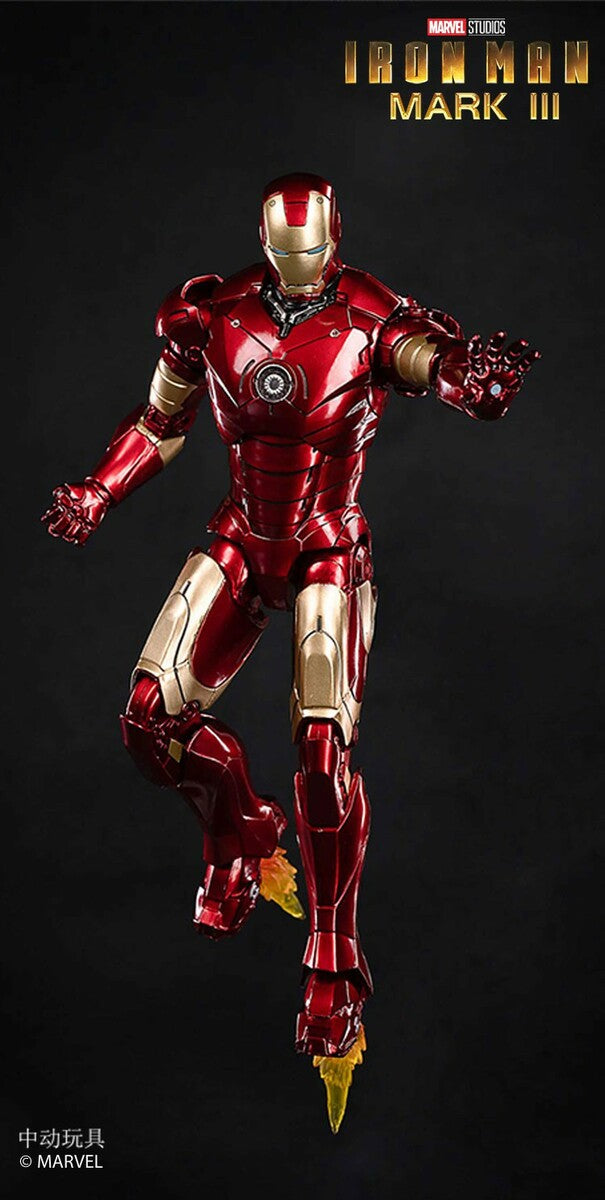 Pedido Figura Iron Man Mark III marca ZD Toys escala pequeña 1/10 (18 cm)