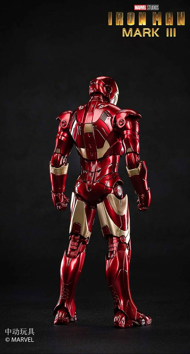 Pedido Figura Iron Man Mark III marca ZD Toys escala pequeña 1/10 (18 cm)