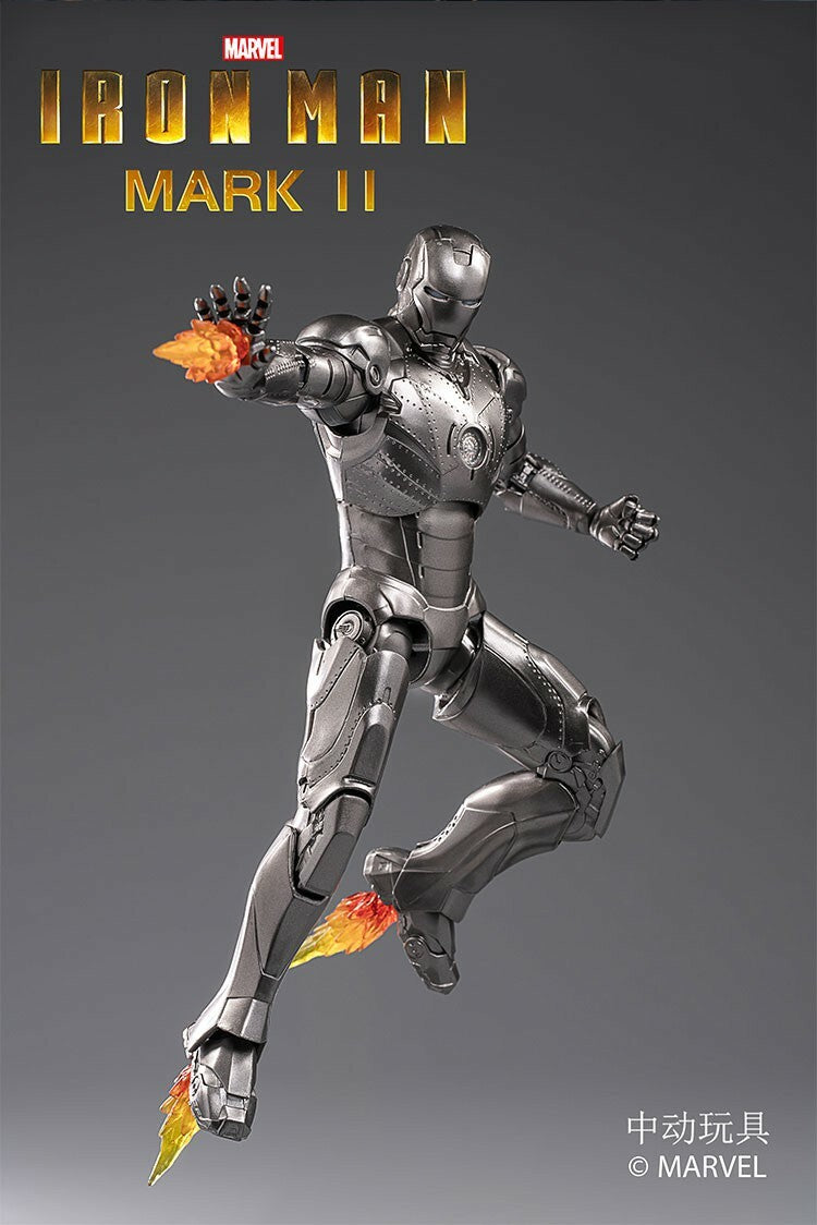Pedido Figura Iron Man Mark II marca ZD Toys escala pequeña 1/10 (18 cm)