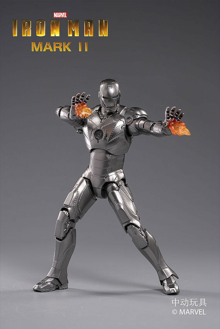 Pedido Figura Iron Man Mark II marca ZD Toys escala pequeña 1/10 (18 cm)