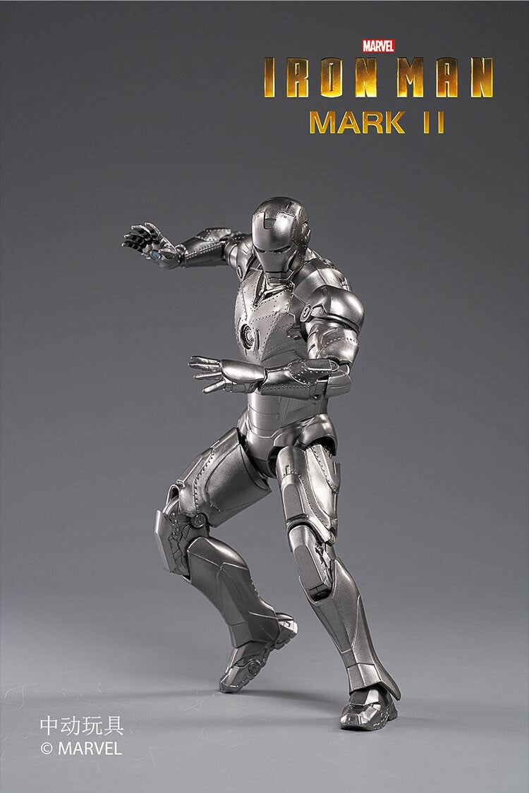 Pedido Figura Iron Man Mark II marca ZD Toys escala pequeña 1/10 (18 cm)