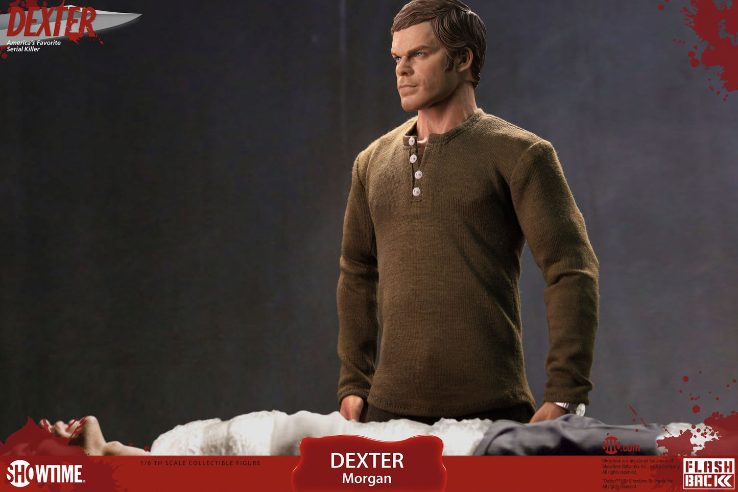 Pedido Figura Dexter Morgan - DEXTER marca Flashback escala 1/6