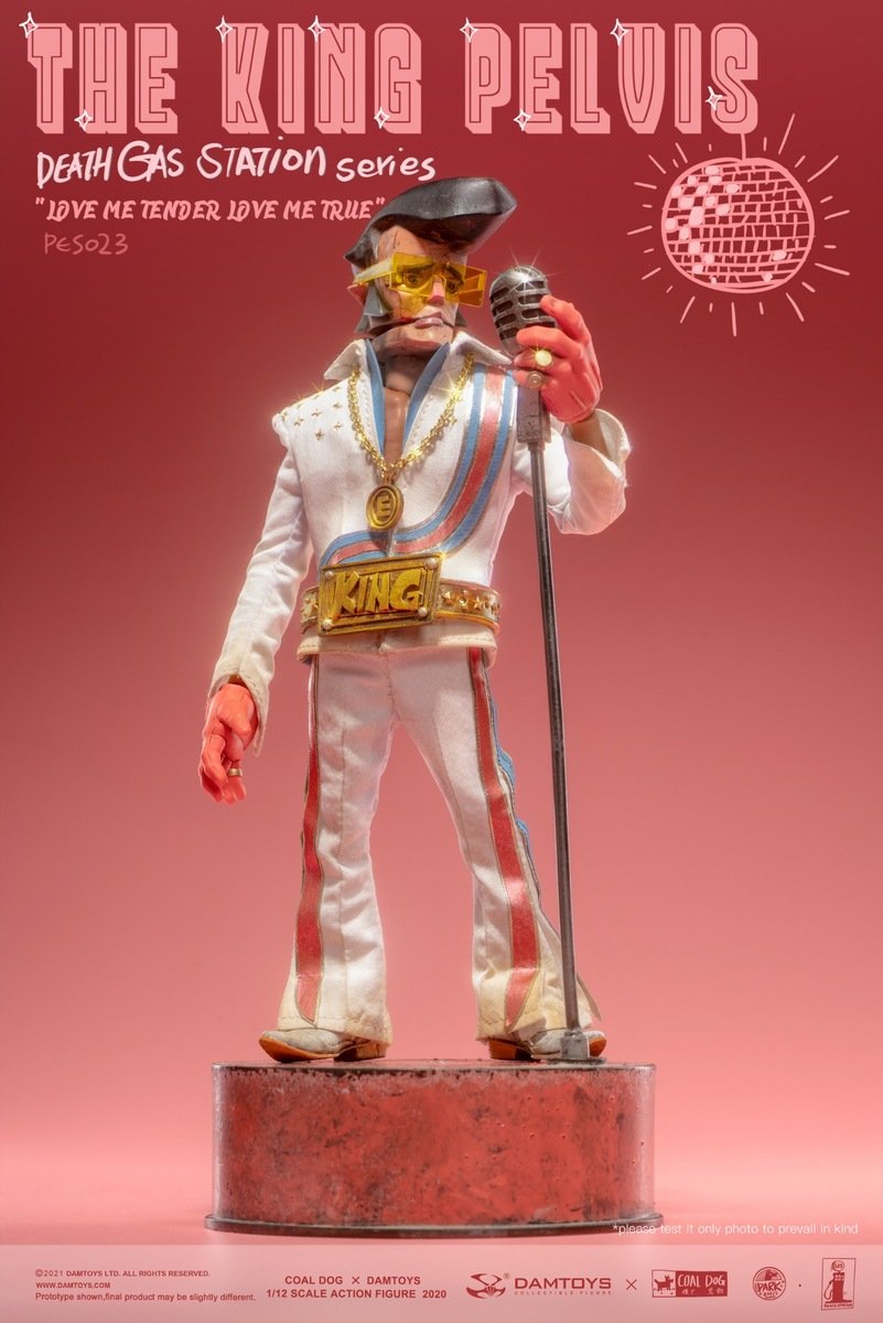 Pedido Figura THE KING PELVIS marca Damtoys x CoalDog PES023 escala pequeña 1/12 (ART TOY)