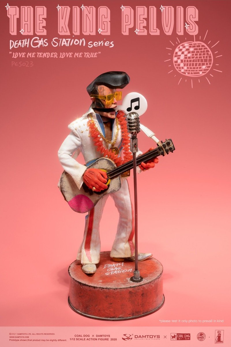 Pedido Figura THE KING PELVIS marca Damtoys x CoalDog PES023 escala pequeña 1/12 (ART TOY)