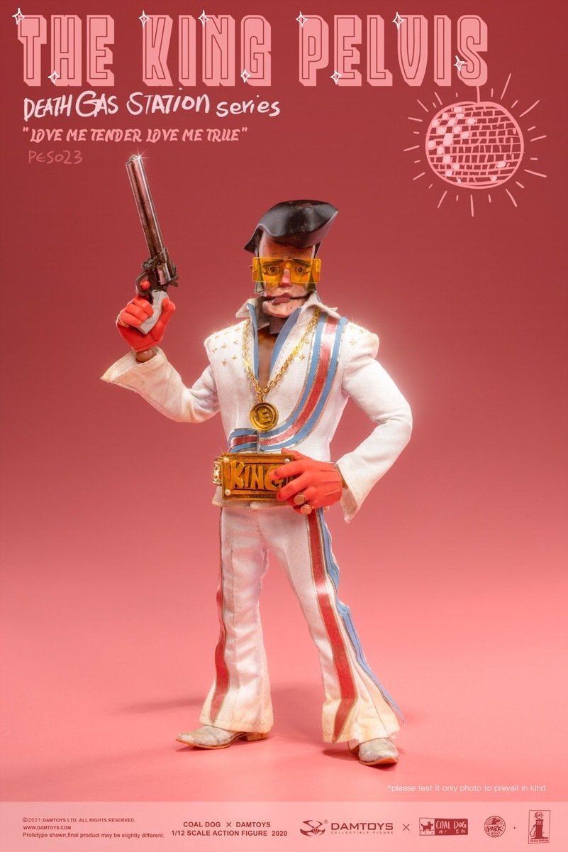 Pedido Figura THE KING PELVIS marca Damtoys x CoalDog PES023 escala pequeña 1/12 (ART TOY)