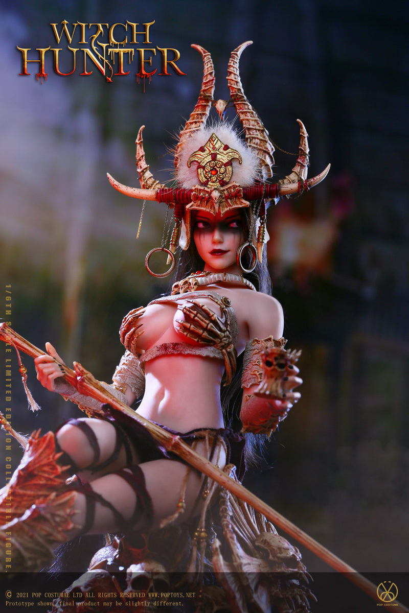 Pedido Figura Black Shaman - Bloody Shaman Aphaia marca Poptoys WH002 escala 1/6
