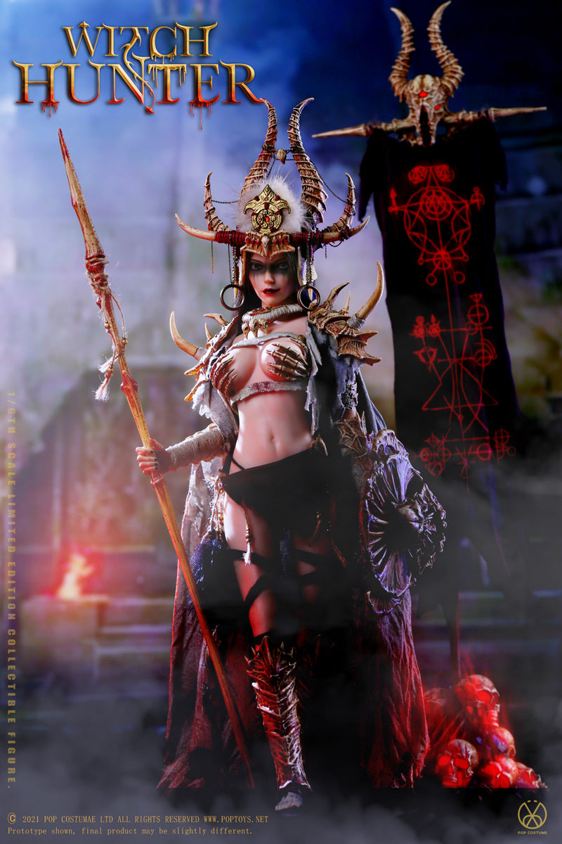 Pedido Figura Black Shaman - Bloody Shaman Aphaia marca Poptoys WH002 escala 1/6