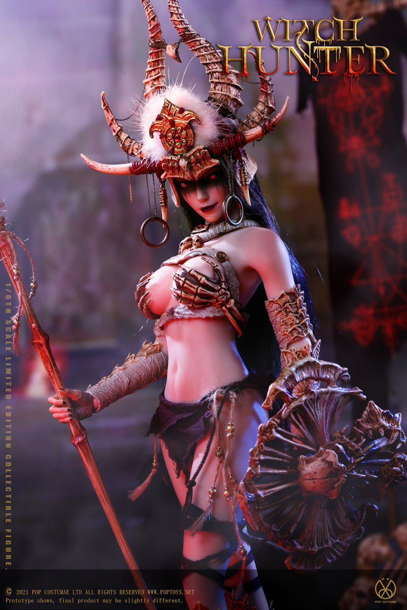 Pedido Figura Black Shaman - Bloody Shaman Aphaia marca Poptoys WH002 escala 1/6