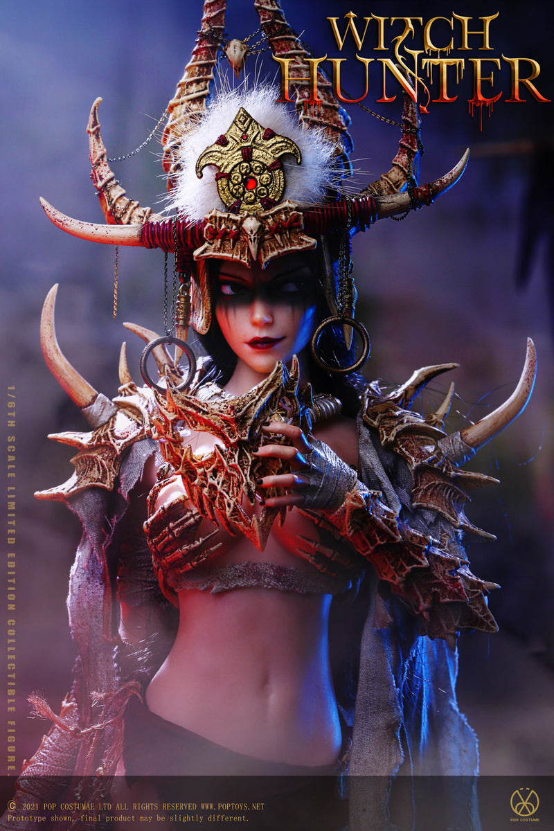Pedido Figura Black Shaman - Bloody Shaman Aphaia marca Poptoys WH002 escala 1/6