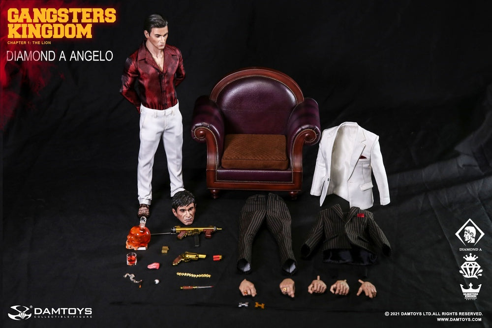 Pedido Figura Diamond A Angelo - Gangsters Kingdom marca Damtoys GK023 escala 1/6