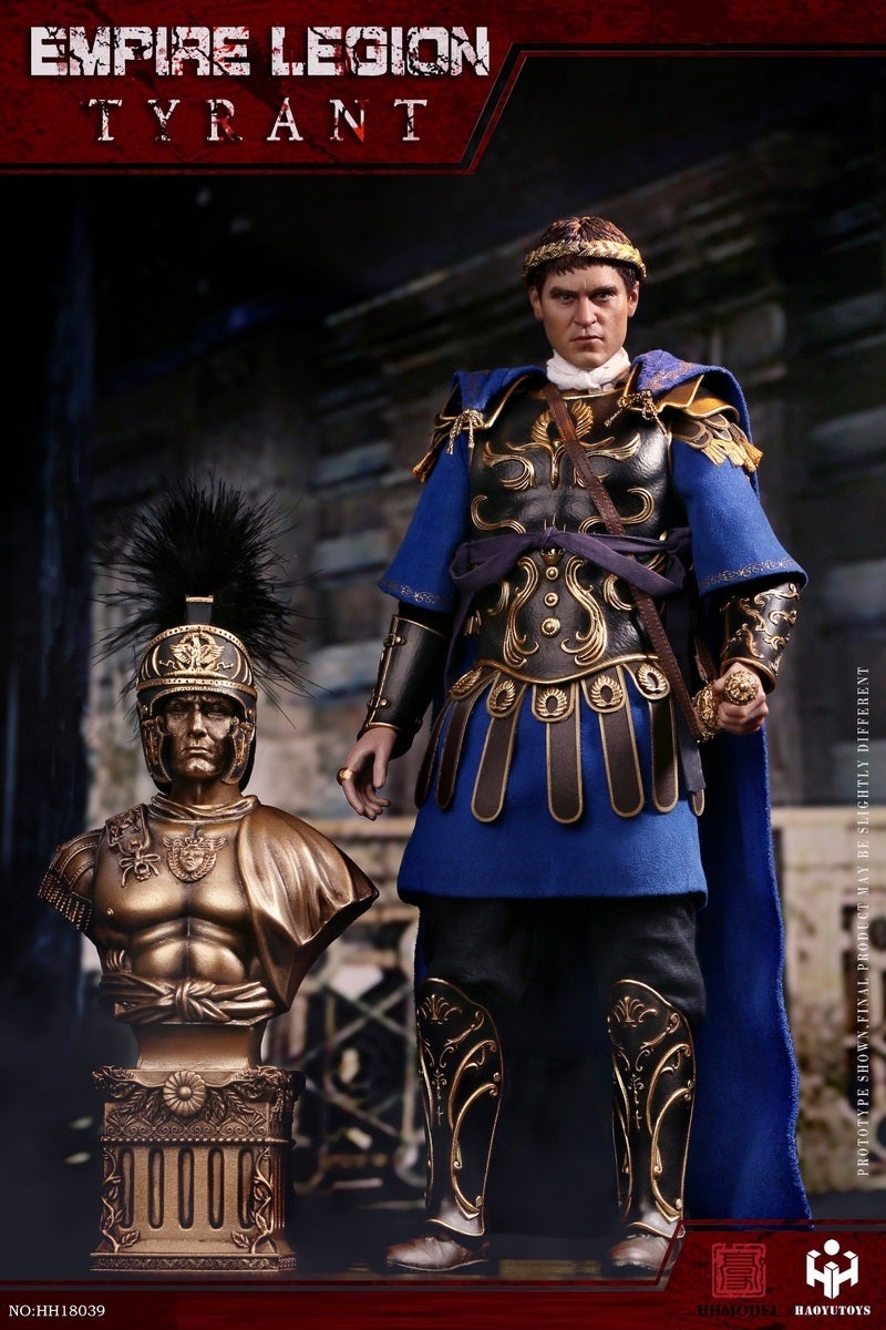 Pedido Figura Tyrant - Imperial Legion (Black Gold Deluxe Edition) marca Haoyutoys HH18039 escala 1/6