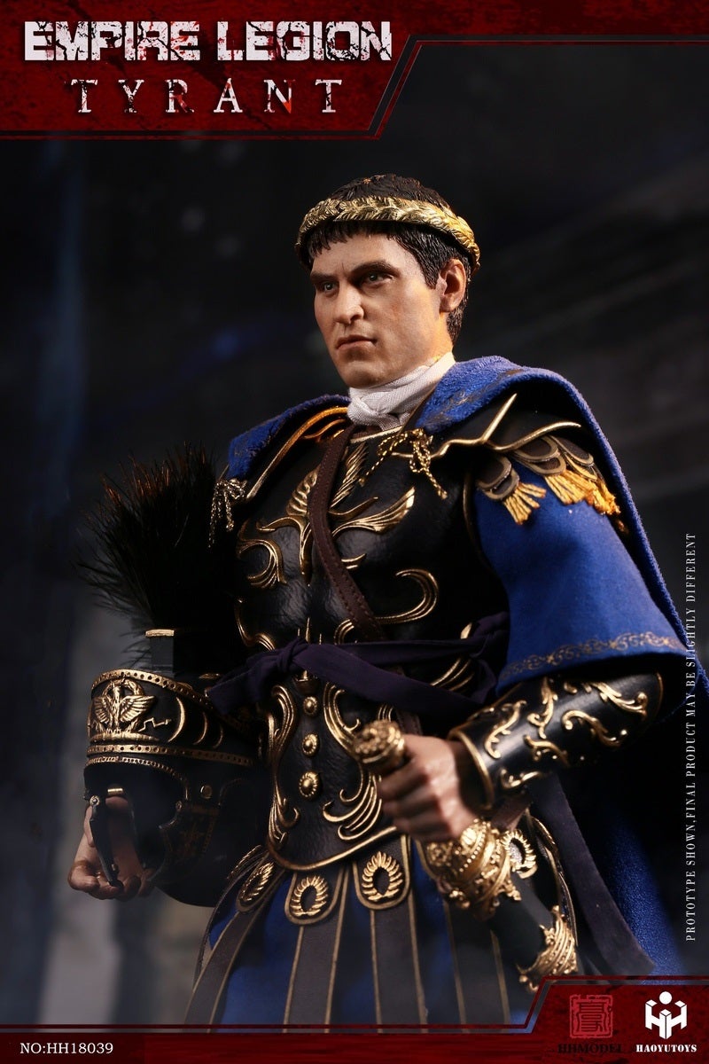 Pedido Figura Tyrant - Imperial Legion (Black Gold Deluxe Edition) marca Haoyutoys HH18039 escala 1/6