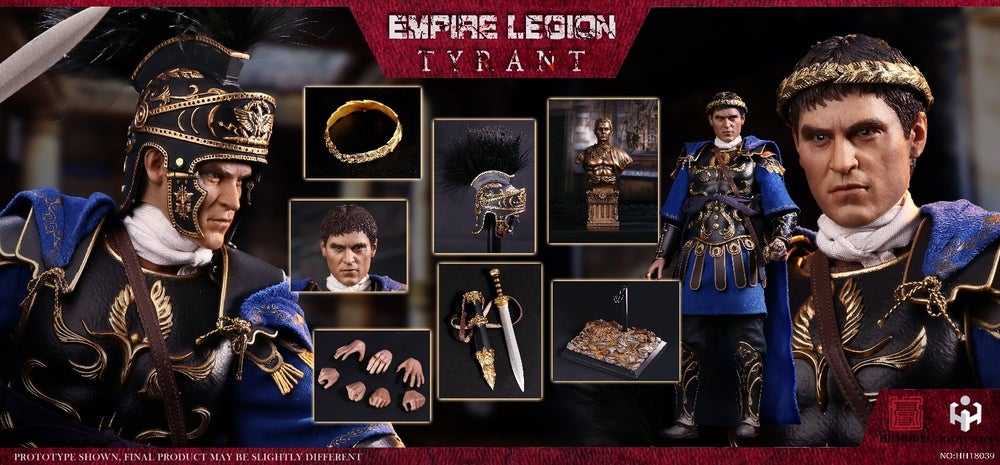 Pedido Figura Tyrant - Imperial Legion (Black Gold Deluxe Edition) marca Haoyutoys HH18039 escala 1/6