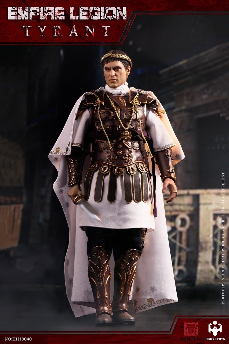 Pedido Figura Tyrant - Imperial Legion (Purple Gold Deluxe Edition) marca Haoyutoys HH18040 escala 1/6