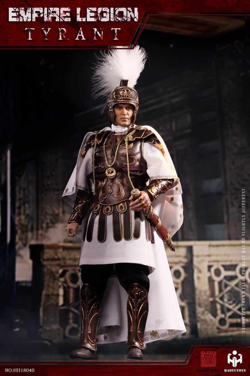 Pedido Figura Tyrant - Imperial Legion (Purple Gold Deluxe Edition) marca Haoyutoys HH18040 escala 1/6
