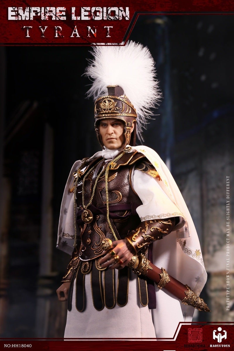 Pedido Figura Tyrant - Imperial Legion (Purple Gold Deluxe Edition) marca Haoyutoys HH18040 escala 1/6