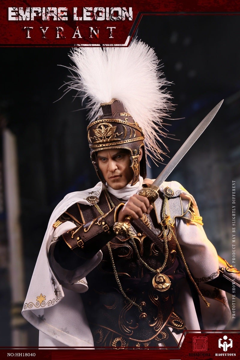 Pedido Figura Tyrant - Imperial Legion (Purple Gold Deluxe Edition) marca Haoyutoys HH18040 escala 1/6