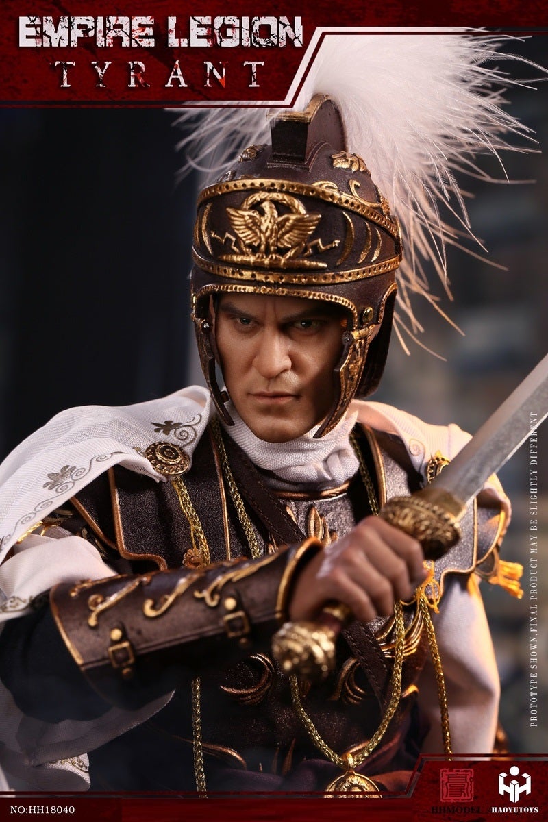 Pedido Figura Tyrant - Imperial Legion (Purple Gold Deluxe Edition) marca Haoyutoys HH18040 escala 1/6