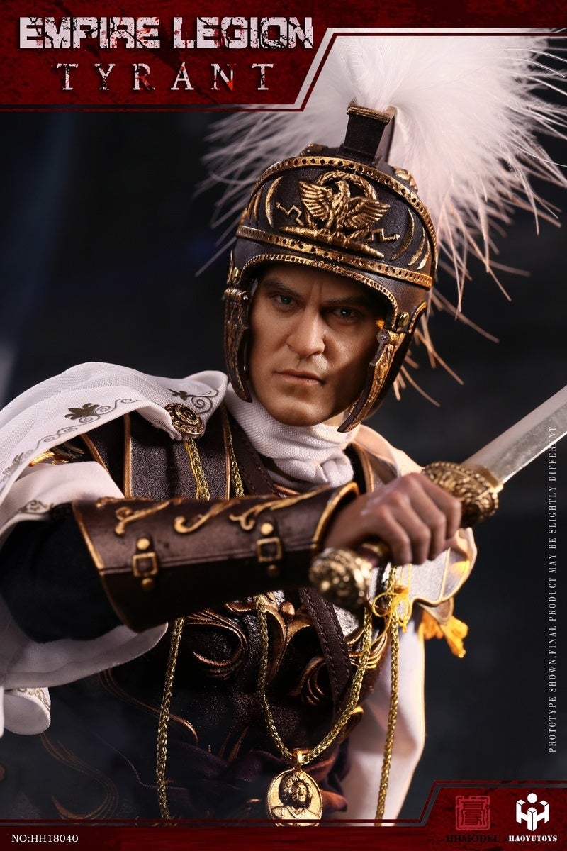 Pedido Figura Tyrant - Imperial Legion (Purple Gold Deluxe Edition) marca Haoyutoys HH18040 escala 1/6