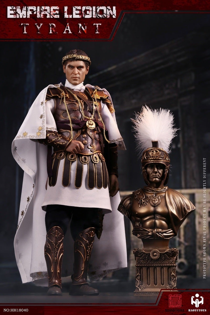 Pedido Figura Tyrant - Imperial Legion (Purple Gold Deluxe Edition) marca Haoyutoys HH18040 escala 1/6