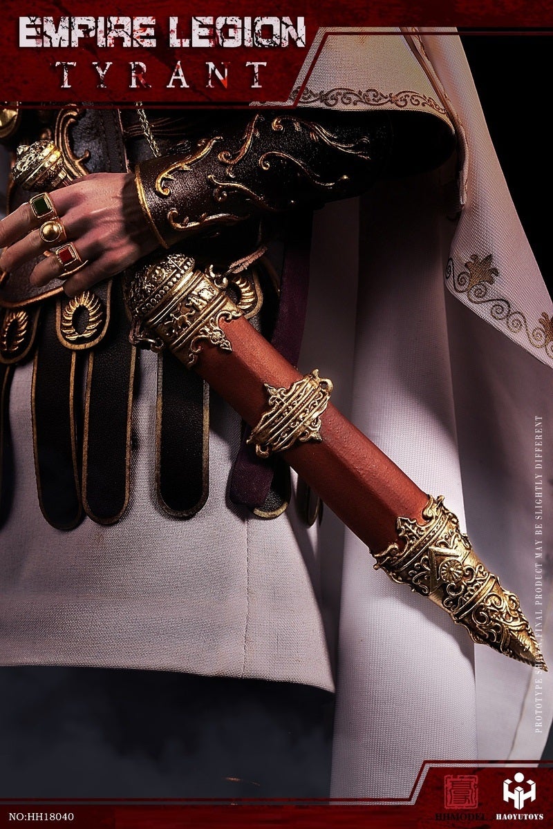 Pedido Figura Tyrant - Imperial Legion (Purple Gold Deluxe Edition) marca Haoyutoys HH18040 escala 1/6