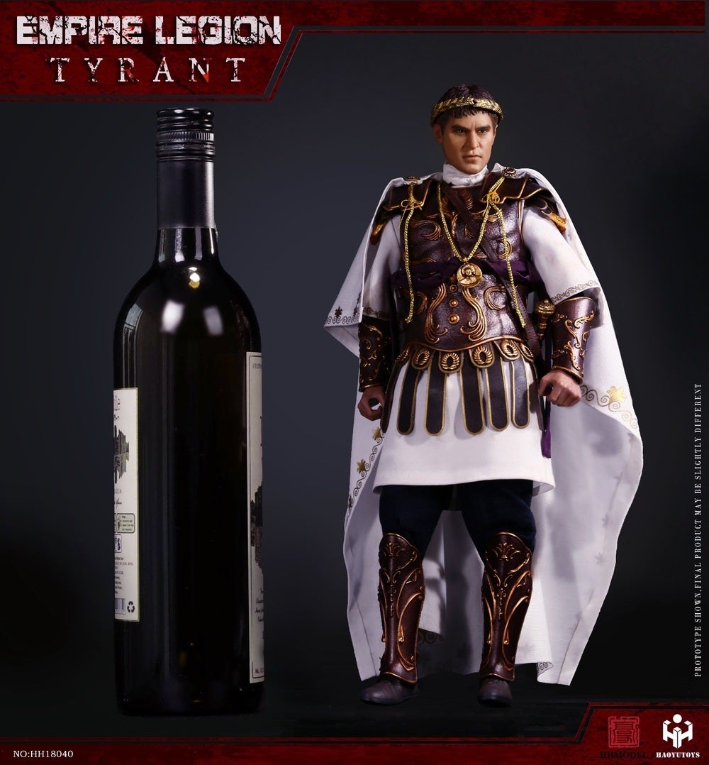 Pedido Figura Tyrant - Imperial Legion (Purple Gold Deluxe Edition) marca Haoyutoys HH18040 escala 1/6