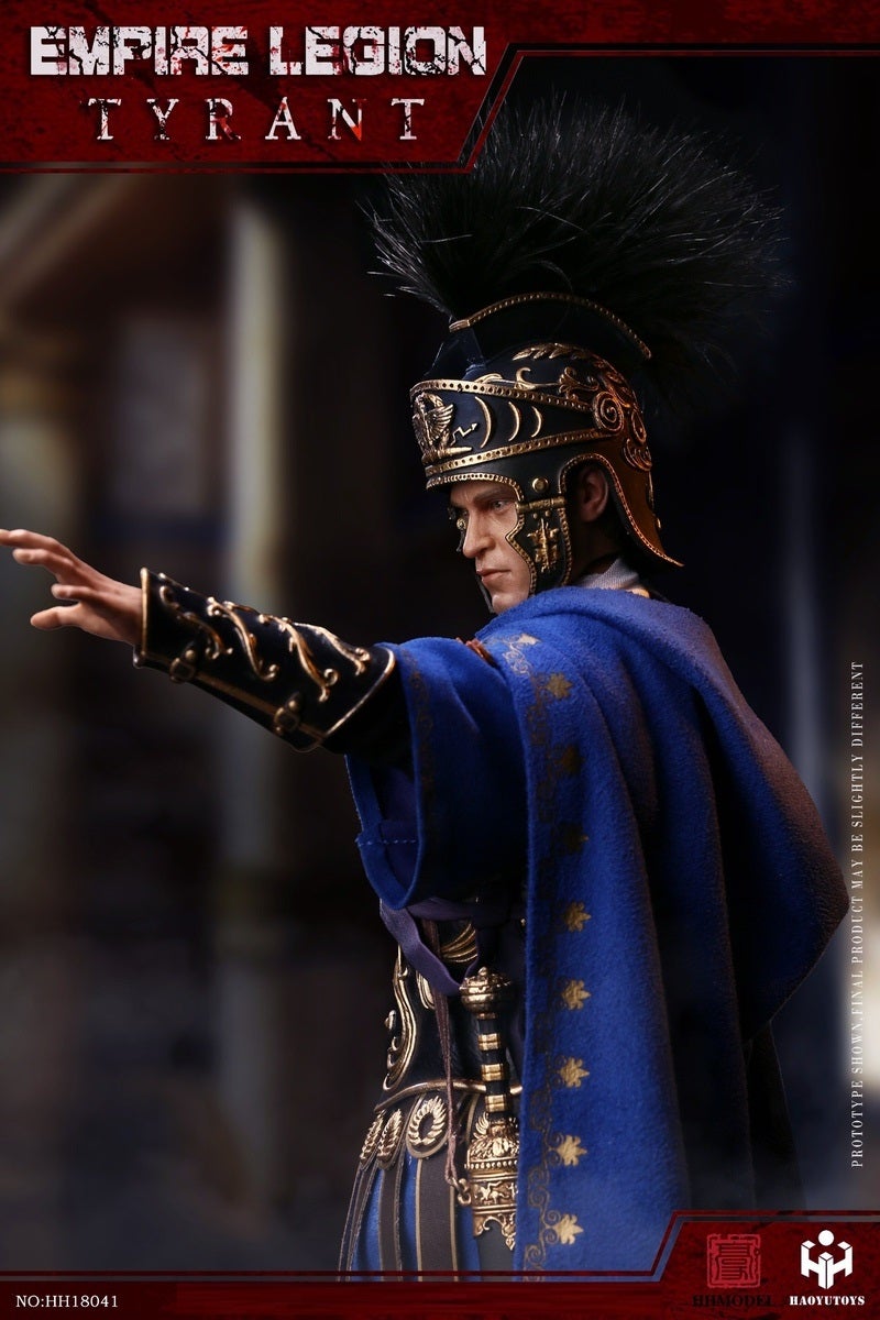 Pedido Figura Tyrant con Caballo - Imperial Legion (Black Gold Edition) marca Haoyutoys HH18041 escala 1/6