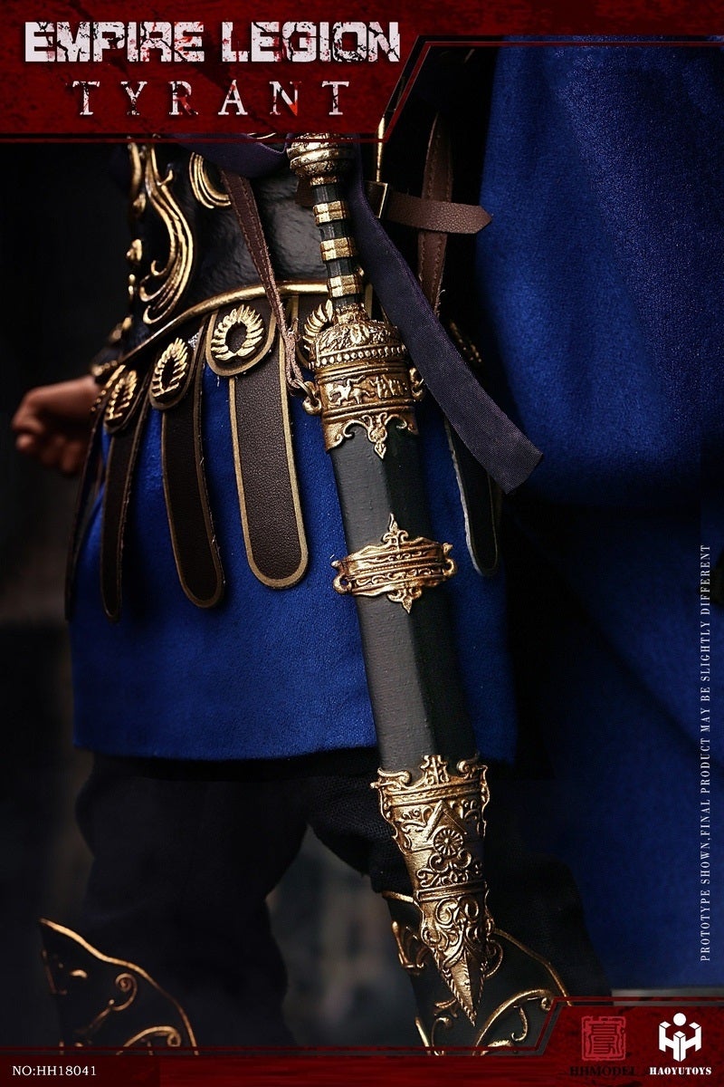 Pedido Figura Tyrant con Caballo - Imperial Legion (Black Gold Edition) marca Haoyutoys HH18041 escala 1/6