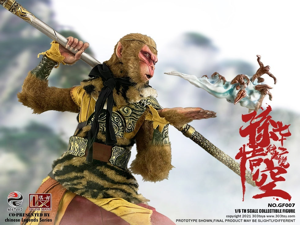 Preventa Figura The Money King Sun Wukong (Deluxe version) marca 303TOYS x OUZHIXIANG GF007 escala 1/6