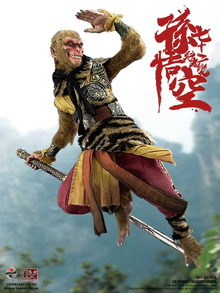 Preventa Figura The Money King Sun Wukong (Deluxe version) marca 303TOYS x OUZHIXIANG GF007 escala 1/6