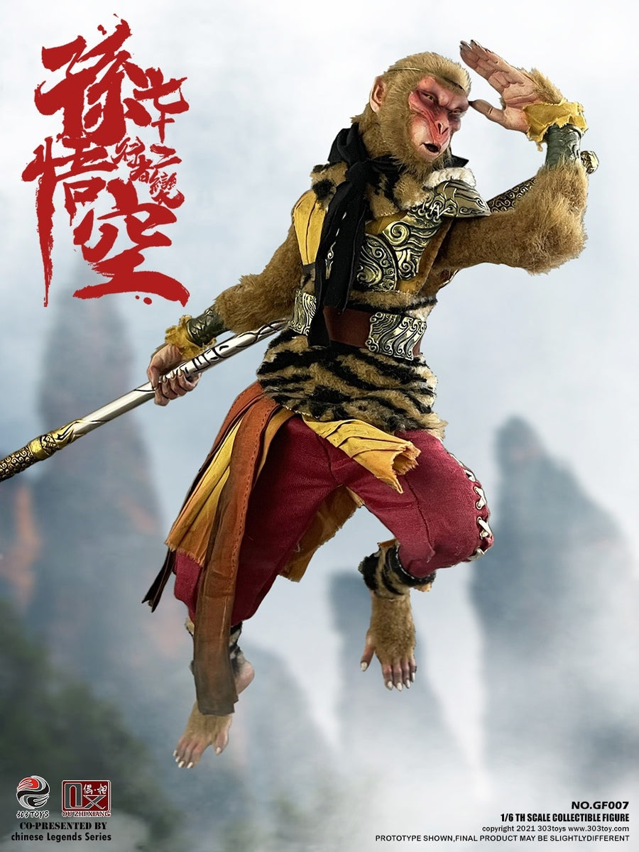 Preventa Figura The Money King Sun Wukong (Deluxe version) marca 303TOYS x OUZHIXIANG GF007 escala 1/6