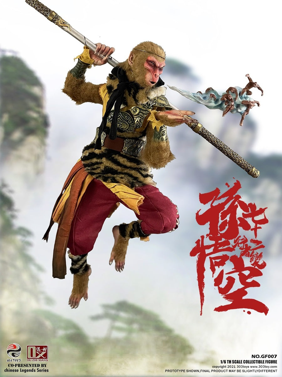Preventa Figura The Money King Sun Wukong (Deluxe version) marca 303TOYS x OUZHIXIANG GF007 escala 1/6