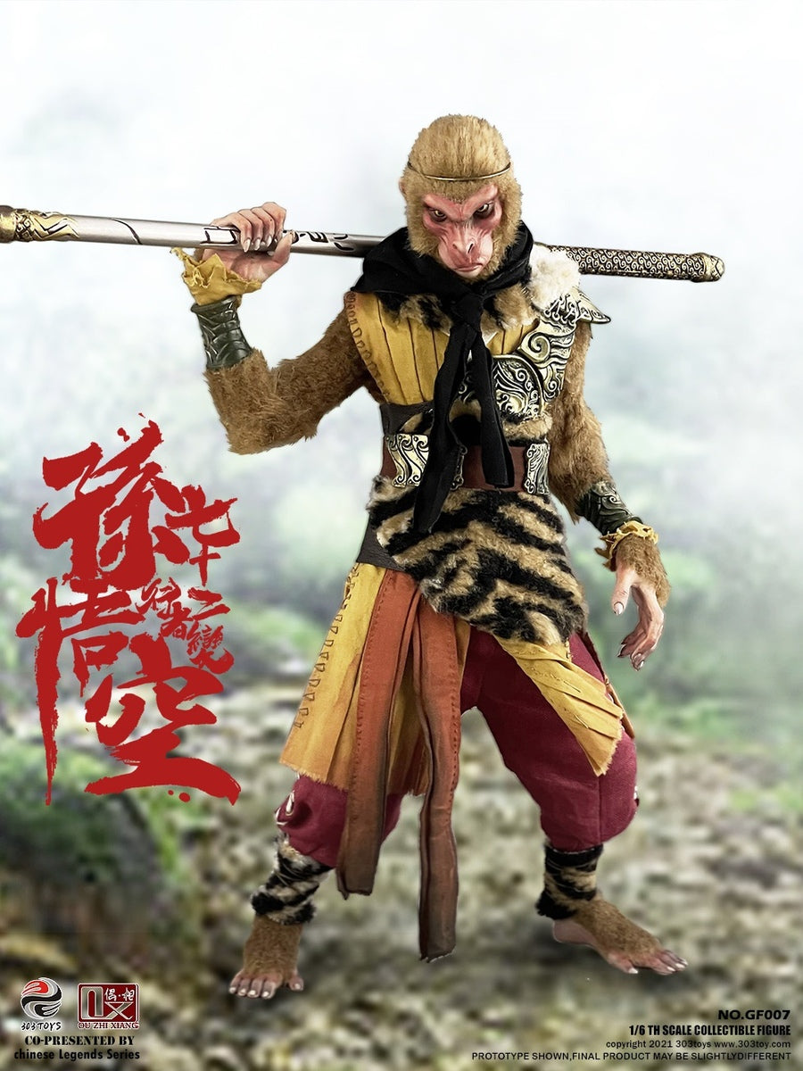 Preventa Figura The Money King Sun Wukong (Deluxe version) marca 303TOYS x OUZHIXIANG GF007 escala 1/6